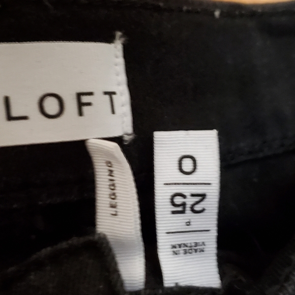 Loft Black Legging Skinny Jeans - Picture 2 of 4